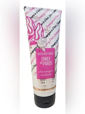 Bath & Body Works Emily in Paris Body Cream - Pink & White champagne in Paris